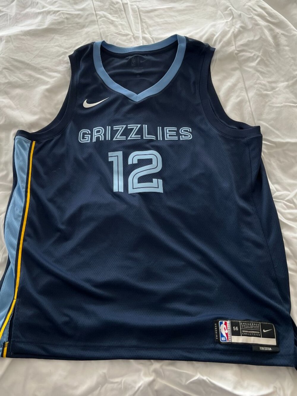 Nike Dri-FIT NBA Swingman Jersey Ja Morant NWOT XXL